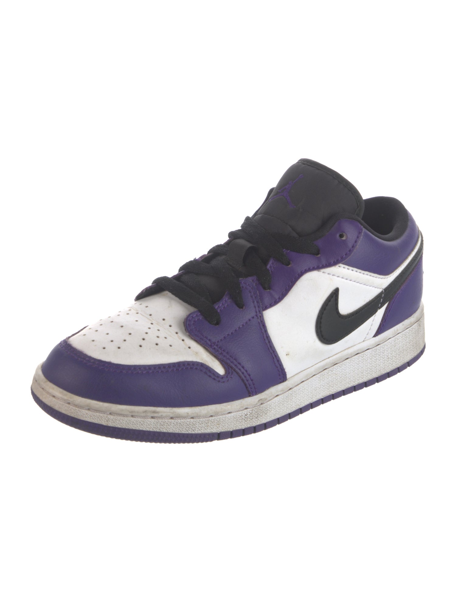 Jordan 1 Low Court Purple White Low Top Sneaker